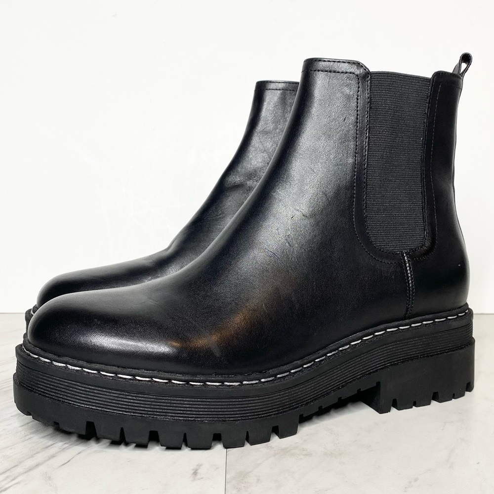 New! Marc Fisher Padmia Lug Sole Boot